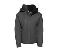 Women's hooded waterproof jacket Russell Athletic HydraPlus 2000 Gris 4XL