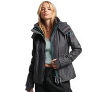Superdry Pop Zip Hood Arctic Windcheater Jacket Grey S Women