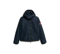 Women's hooded waterproof jacket Superdry Mountain Bleu XS