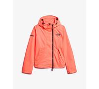 Women's hooded waterproof jacket Superdry Mountain Orange S