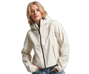 Women's hooded waterproof softshell jacket Superdry Code Trekker Gris XL