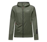 Women's hooded windbreaker Salewa Pedroc Vert L
