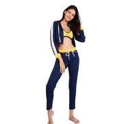 Women's Hoodie Banana Moon Kendo Jumping Bleu M