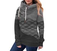 Womens Hoodie Dear Person Behind Me Hoodie Jumpers 21St Birthday Gifts for Her Hiking Fishing Ski Ladies Long Sleeved Top Stitching Printed Hooded Sweater Tops Promotion Clearance Grey