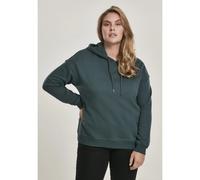 Women's hoodie large sizes Urban Classic côtelés Vert 5XL