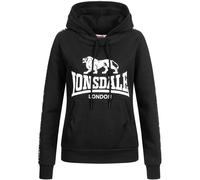 Lonsdale Dihewyd Hoodie Black 2XL Woman
