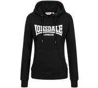 Lonsdale Flookburgh Hoodie Black XS Woman