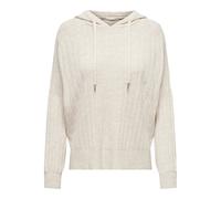 ONLY Women's Onlnew Tessa Ls Hood Pul Noos KNT Sweater, Pumice Stone/Detail: W Melange, M