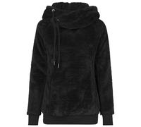Women's hoodie Urban Classic long teddy Black L