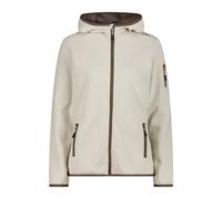Women's Hoodie with Mesh Inserts CMP Knit-Tech Blanc 2XL