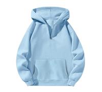 Womens Hoodies And Winter Casual Japanese With A Half Zipper Long Sleeved Sweatshirt Pullover 1/2 Zip Women Woman Hoodie Ladies Pink For Blue Zipped Sweatshirts Uk Cotton Up Size 18 Women'S