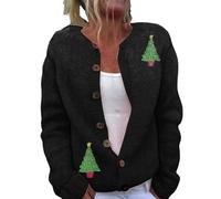 womens hoodies,cardigan for women,Christmas Cozy Cardigans For Women UK Print Long Sleeve V-Neck Sweaters Cable Knit Cardigan Graphic Sweater Fashion Ladies Jumpers Outfits Clothing