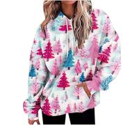 Women's Hoodies, Oversized Blanket Hoodie, Minnie and Mickey Gifts Fluffy Cardigan White XL