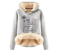 Womens Hoodies Pullover,Autumn And Winter Thickened Velvet Warm Solid Color Color Cardigan Women'S Hooded Sweatshirt