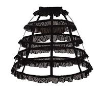 Women's hoop skirt Bridal Dress Gown Slip Petticoat, One Size, Style-08