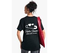 Womens Hopeless Romantic Oversized T-Shirt - Black - S, Black