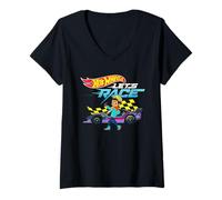 Women's Hot Wheels Let's Race - Coop in It to Win It V-Neck T-Shirt
