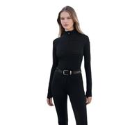 Women's houndstooth pattern long sleeve riding top LeMieux Aspen