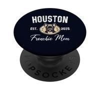 Womens Houston Frenchie Mom Shirt French Bulldog Dog Lover PopSockets Adhesive PopGrip