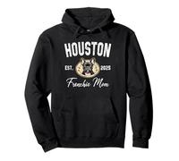Womens Houston Frenchie Mom Shirt French Bulldog Dog Lover Pullover Hoodie