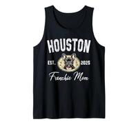 Womens Houston Frenchie Mom Shirt French Bulldog Dog Lover Tank Top