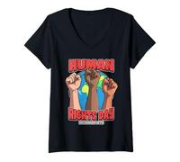 Women's Human Rights Day December 10th V-Neck T-Shirt