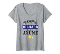 Womens Humour Pastis 51 Richard-Joke Aperitif Alcohol Yellow Pastaga V-Neck T-Shirt