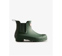 Hunter Womens Original Chelsea Boots - Green - Size UK 5