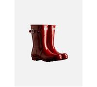 Women's Hunter Original Short Gloss Rubber Women's Military Red Wellington Boots
