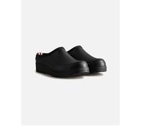 Hunter Womens Original Play Clog Shoes - Black Rubber - Size UK 5