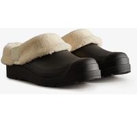 Hunter Boot Company Hunter Women's Play Shearling Insulated Clogs in Black, Size 6, Man-made/Textile | Charlies