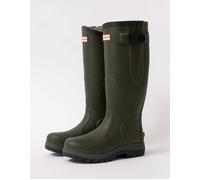 Hunter Unisex Balmoral Classic Side Adjustable Boots Dark Olive - Green