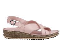 Women's Hush Puppies Elena Crossover Wedge Buckle Leather Sandals Ladies UK 3-8