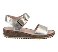 Women's Hush Puppies Ellie Slingback Leather Wedge Buckle Sandals Ladies UK 3-8
