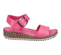 Women's Hush Puppies Ellie Slingback Leather Wedge Buckle Sandals Ladies UK 3-8
