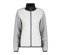 CMP - Women's Highloft Hybrid Fleece Jacket, Aluminium, 52