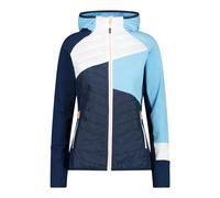 Women's hybrid hooded fleece CMP Bleu 2XS
