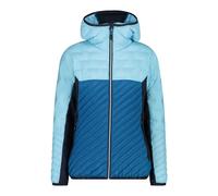 Women's hybrid hooded puffer jacket CMP Unlimitech Bleu M