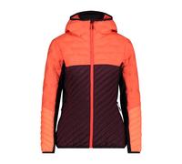 Women's hybrid hooded puffer jacket CMP Unlimitech Rouge XS