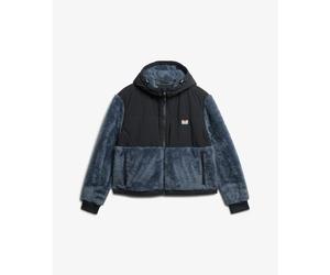 Women's hybrid jacket Superdry Super Soft Noir L