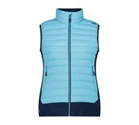Women's hybrid sleeveless down jacket CMP Unlimitech Bleu S