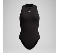 Speedo Adult Female Hydrasuit Swimsuit | One Piece SwiMing Costume, S&S Black, 2828