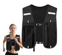 Women's Hydration Backpack for Running, Breathable Jacket Sports Hydration Bag - Elastic Chest Water Tank for Jogging Hiking
