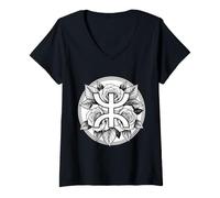 Women's I am Proud to be Berber - Bijoux Kabyle V-Neck T-Shirt