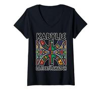 Women's I am Proud to be Berber - Bijoux Kabyle V-Neck T-Shirt