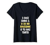 Women's I am Right You are Wrong | Ironic and Funny V-Neck T-Shirt