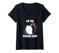 Women's I am the Biggest Bird V-Neck T-Shirt