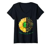 Womens I am the Storm Bipolar Disorder Warrior V-Neck T-Shirt