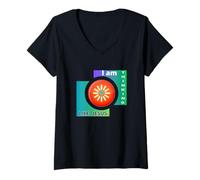 Womens I AM THINKING LIKE JESUS V-Neck T-Shirt