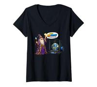 Women's I Can 3D Print Anything Wizard V-Neck T-Shirt